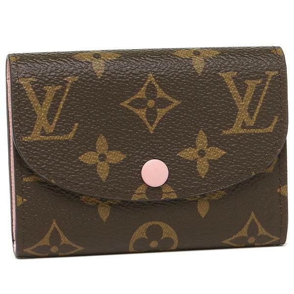 ルイヴィトン コインケース レディース LOUIS VUITTON M62361 ブラウン ピンク