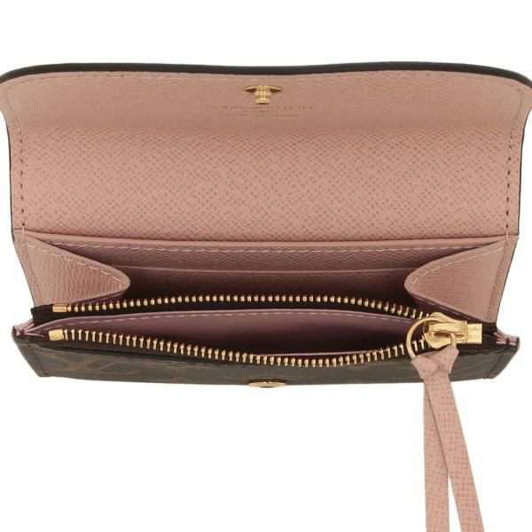 ルイヴィトン コインケース レディース LOUIS VUITTON M62361 ブラウン ピンク 詳細画像