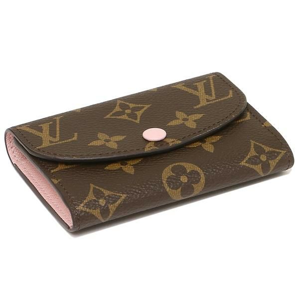 ルイヴィトン コインケース レディース LOUIS VUITTON M62361 ブラウン ピンク 詳細画像