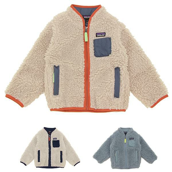 パタゴニア ベビー服 レトロX ジャケット ベビー PATAGONIA 61025 3T(約95cm) キッズ