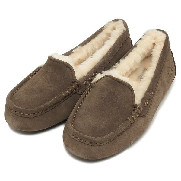 アグ デッキシューズ モカシン スリッポン アンスレー ブラウン レディース UGG 1106878 ESP 7(約24cm)