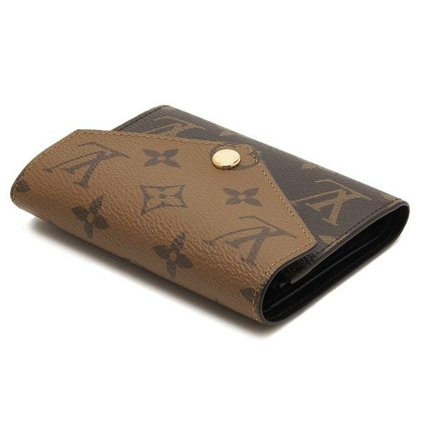Louis Vuitton 三つ折り財布 ブラウン/ベージュ Louis Vuitton 三つ折り財布 ブラウン/ベージュ ルイ・ヴィトン 三