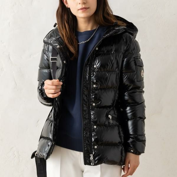 モンクレール ダウンジャケット コート バラント ショートダウン ブラック レディース MONCLER 1A00017 597EU 999 BARANTE JACKET BLACK 2024秋冬新作 2(…