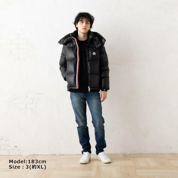 モンクレールダウン モンクレール ダウンジャケット コート モンベリアル ブラック メンズ