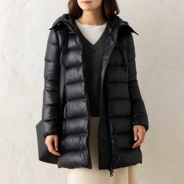 モンクレール ダウンジャケット コート スイエン ブラック レディース MONCLER 1B20000 53052 999 SUYEN LONG PARKA BLACK 1(約M) モンクレール ダウンジャケット コート スイエン ブラック レディース MONCLER 1B20000 53052 999 SUYEN LONG PARKA BLACK 1(約M)