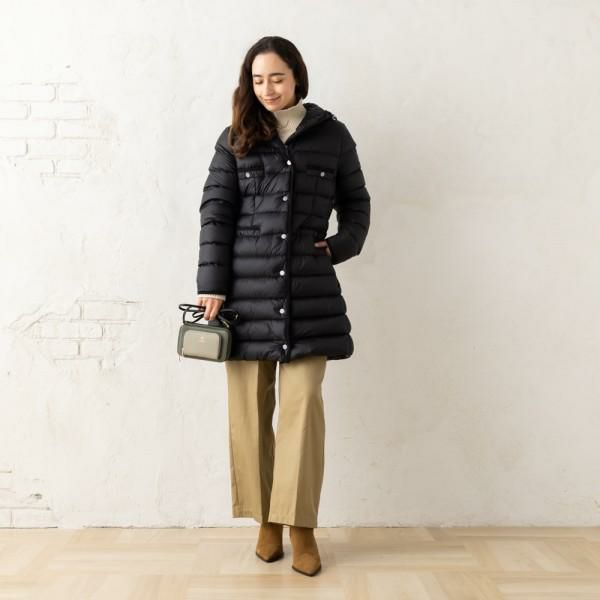 モンクレール ダウンジャケット コート イルマ ブラック レディース