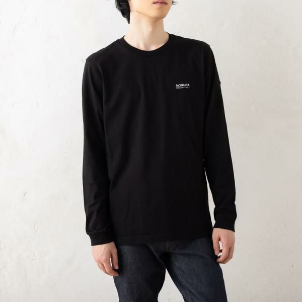 モンクレール Tシャツ カットソー ブラック メンズ MONCLER 8D00005 89A17 999 S モンクレール Tシャツ カットソー ブラック メンズ MONCLER 8D00005 89A17 999 S