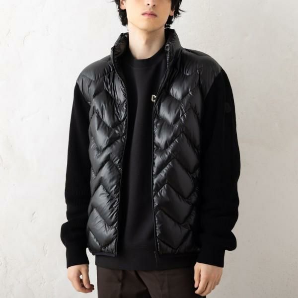 モンクレール カーディガン ボレロ ダウンジャケット コート ブラック メンズ MONCLER 9B00011 M1367 999 モンクレール カーディガン ボレロ ダウンジャケット コート ブラック メンズ MONCLER 9B00011 M1367 999
