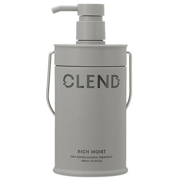 ボトルワークス クレンド CLEND リッチモイスト ディープリペアミネラル トリートメント 450mL トリートメント