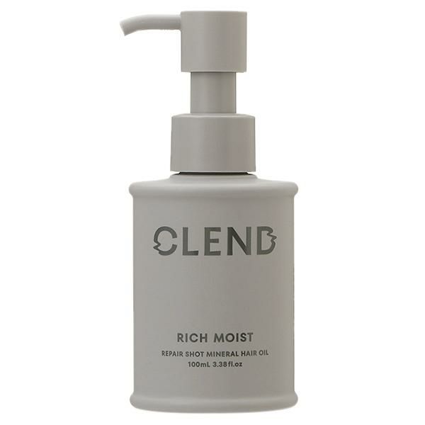 ボトルワークス クレンド CLEND リッチモイスト リペアショットミネラル ヘアオイル 100mL アウトバストリートメント