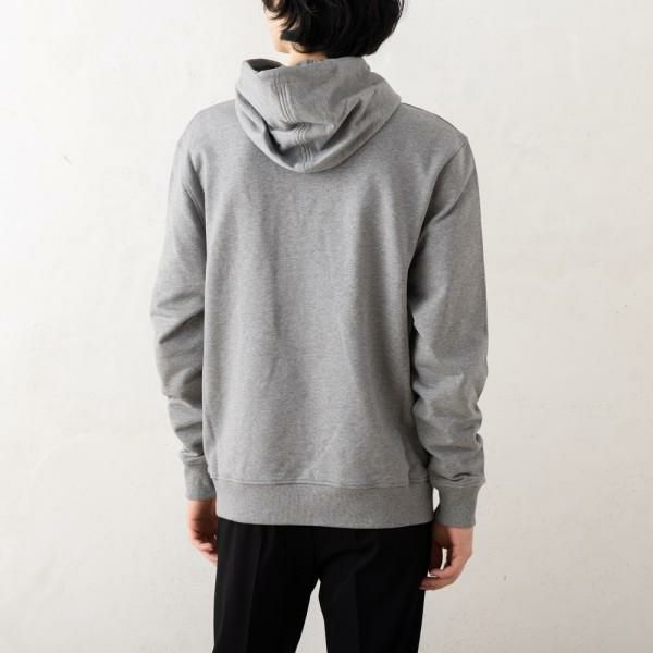 アミパリス パーカー フーディー グレー メンズ AMI PARIS BFUSW20073