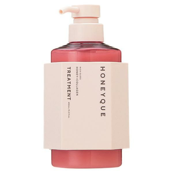 ボトルワークス ハニーク HONEYQUE リッチグロス ヘアトリートメント シャイニー 450mL トリートメント