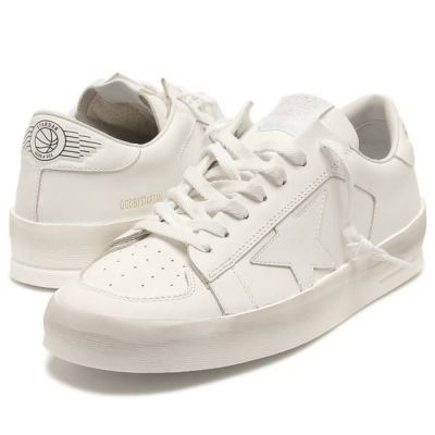 ゴールデングース スニーカー スーパースター ホワイト ピンク メンズ