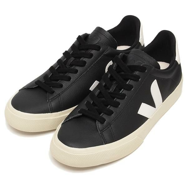 ヴェジャ スニーカー カンポ ブラック ホワイト メンズ レディース ユニセックス VEJA CP0501215 2024秋冬新作 36(約22cm)