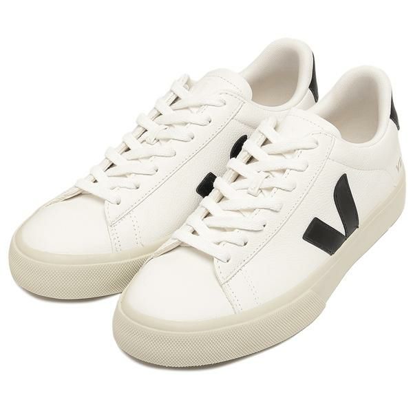 ヴェジャ スニーカー カンポ ホワイト ブラック メンズ レディース ユニセックス VEJA CP0501537 2024秋冬新作 42(約26.6cm)