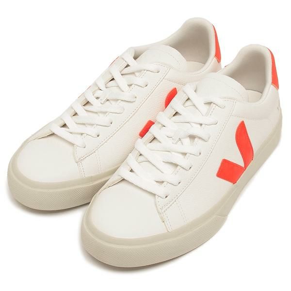 ヴェジャ スニーカー カンポ ホワイト オレンジ メンズ レディース ユニセックス VEJA CP0503689 2024秋冬新作 39(約25cm)