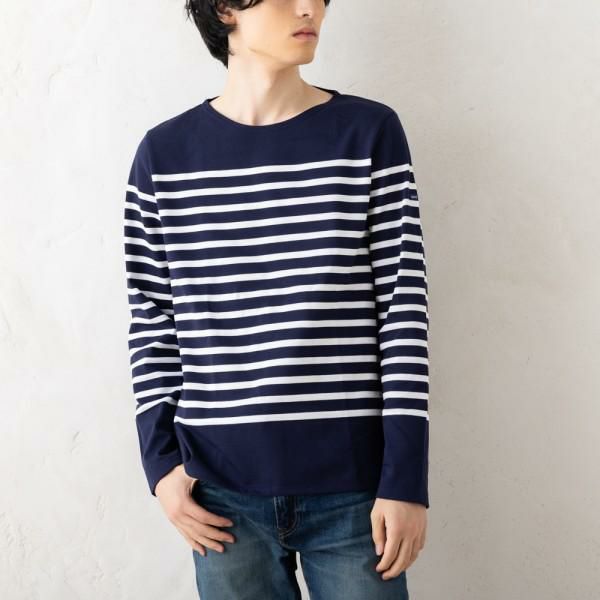 セントジェームス Tシャツ カットソー ホワイト ブルー メンズ ST. JAMES 2691 セントジェームス Tシャツ カットソー ホワイト ブルー メンズ ST. JAMES 2691