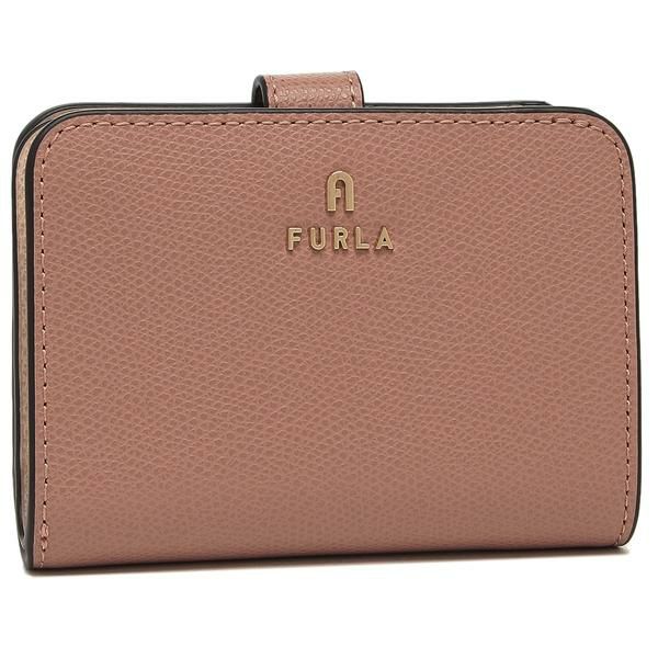 フルラ 二つ折り財布 カメリア ピンク レディース FURLA WP00315 ARE000 3401S 2024秋冬新作