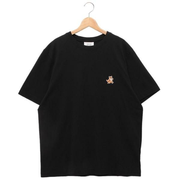 メゾンキツネ Tシャツ カットソー ブラック メンズ MAISON KITSUNE MM00125 KJ0008 P199 メゾンキツネ Tシャツ カットソー ブラック メンズ MAISON KITSUNE MM00125 KJ0008 P199
