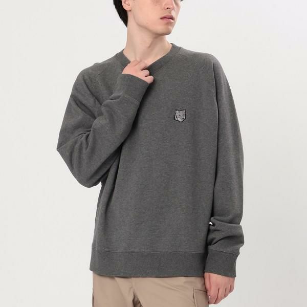 メゾンキツネ スウェット グレー メンズ MAISON KITSUNE MM00304 KM0001 H170 XL メゾンキツネ スウェット グレー メンズ MAISON KITSUNE MM00304 KM0001 H170 XL