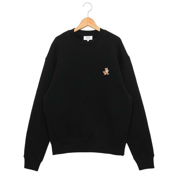 メゾンキツネ スウェット ブラック メンズ MAISON KITSUNE MM00313KM0307 P199 XS メゾンキツネ スウェット ブラック メンズ MAISON KITSUNE MM00313KM0307 P199 XS