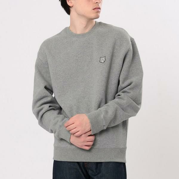 メゾンキツネ スウェット グレー メンズ MAISON KITSUNE MM00316 KM0307 H131 XL