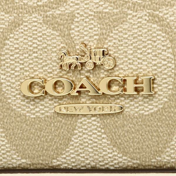 コーチ バッグ COACH F27583 IMDQC ミニ シエラ サッチェル レディース ハンドバッグ ショルダーバッグ ライトカーキ/チョーク 詳細画像