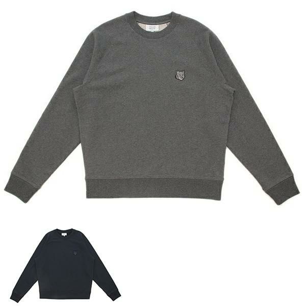 メゾンキツネ スウェット メンズ MAISON KITSUNE MM00304 KM0001 L メゾンキツネ スウェット メンズ MAISON KITSUNE MM00304 KM0001 L