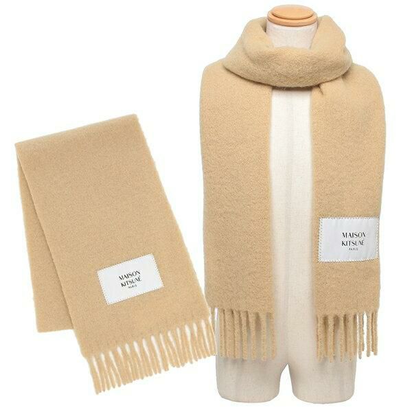 maison kitsune マフラー メゾンキツネ ストール マフラー メンズ MAISON KITSUNE LM06206WA0022