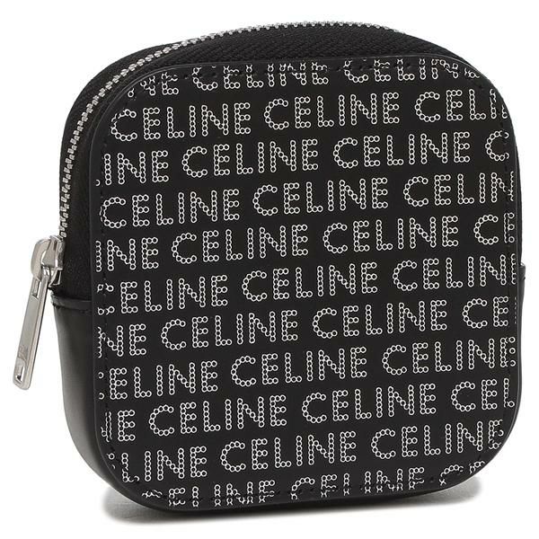 セリーヌ 小銭入れ コインケース ポーチ ミニ財布 ブラック レディース CELINE 10K743FGH 38SI マルチカラー