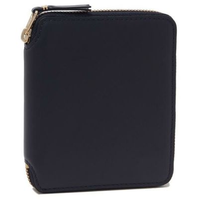 ミュウミュウ 二つ折り財布 マテラッセ ブラック ゴールド レディース