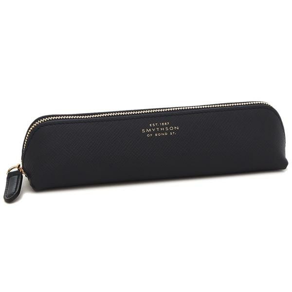 スマイソン ポーチ パナマ ペンシルケール ネイビー レディース SMYTHSON 1029799