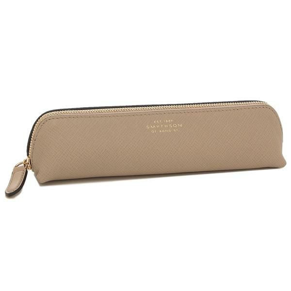 スマイソン ポーチ パナマ ペンシルケール ベージュ レディース SMYTHSON 1203481