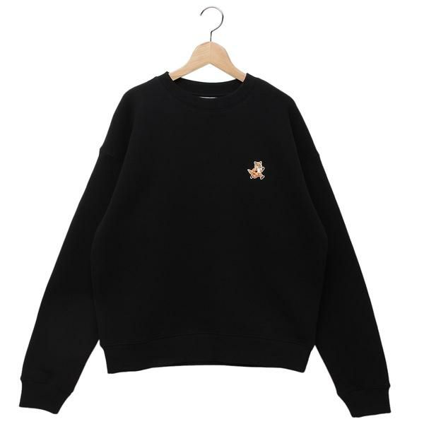メゾンキツネ スウェット スピーディフォックス ブラック レディース MAISON KITSUNE MW00309KM0307 P199 メゾンキツネ スウェット スピーディフォックス ブラック レディース MAISON KITSUNE MW00309KM0307 P199
