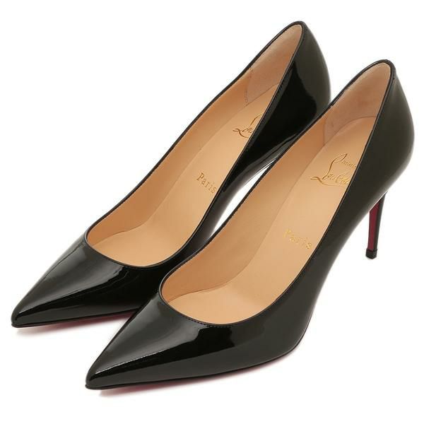 クリスチャンルブタン パンプス ブラック レッド レディース Christian Louboutin 3191416 BK01 38(約25cm)