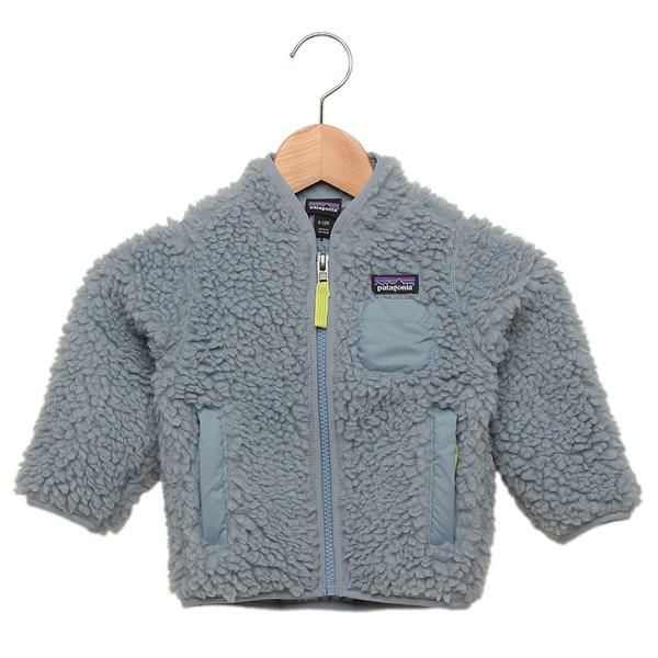 PATAGONIA（パタゴニア）のベビー服が入荷しました モコモコした暖かみのある風合いが魅力のジャケット。フロントジップ開閉で、スムーズに着脱可能です。異素材のポケットや、ロゴがおしゃれなアクセント