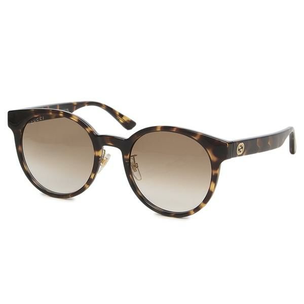 グッチ サングラス アイウエア 54サイズ アジアンフィット ブラウン レディース GUCCI GG1339SK 003 マルチカラー