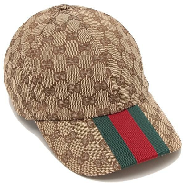 グッチ 帽子 オリジナルGG ベースボールキャップ ベージュ メンズ GUCCI 789016 4HBA8 9784 L