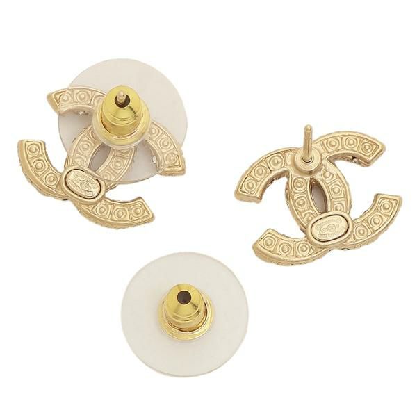 シャネル ピアス ココマーク CCマーク ゴールド レディース CHANEL