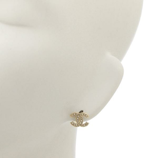 シャネル ピアス ココマーク CCマーク ゴールド レディース CHANEL