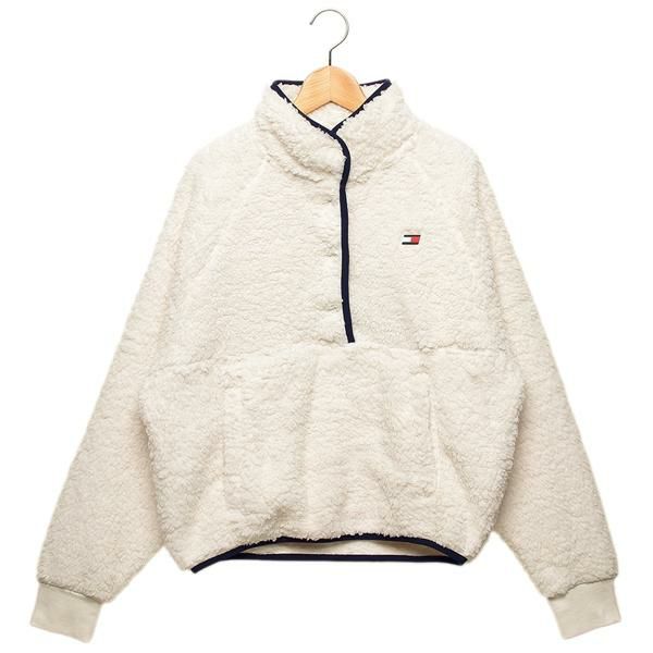 トミーヒルフィガー スウェット ラグランプルオーバー ホワイト レディース TOMMY HILFIGER TP4T1192 IVORY S トミーヒルフィガー スウェット ラグランプルオーバー ホワイト レディース TOMMY HILFIGER TP4T1192 IVORY S