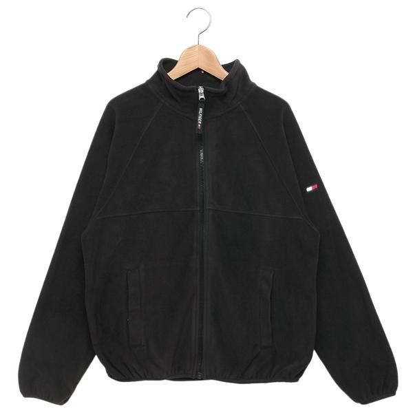 トミーヒルフィガー ジャケット フルジップラグランスリーブジャケット ブラック レディース TOMMY HILFIGER TP45192J BLK 2024秋冬新作 XS