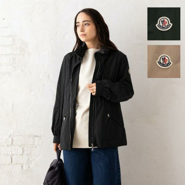MONCLER（モンクレール）のブルゾンが入荷しました なめらかでさらりとした風合いが魅力のブルゾン。ウエストをキュッと絞ることができるドローコードを備えており、すっきりとした着こなしが叶います。腰回