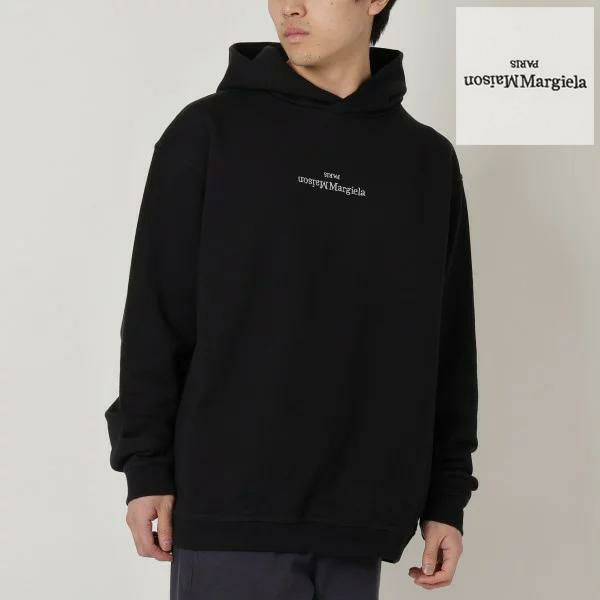 メゾンマルジェラ パーカー スウェットシャツ フーデット プルオーバー メンズ Maison Margiela S50GU0167 S25503 REVERSED LOGO SWEATSHIRT ロゴ 46(約S… メゾンマルジェラ パーカー スウェットシャツ フーデット プルオーバー メンズ Maison Margiela S50GU0167 S25503 REVERSED LOGO SWEATSHIRT ロゴ 46(約S…