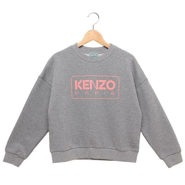 ケンゾー ニット セーター 子供服 グレー ガールズ KENZO K60786 A29 2024秋冬新作 12A キッズ