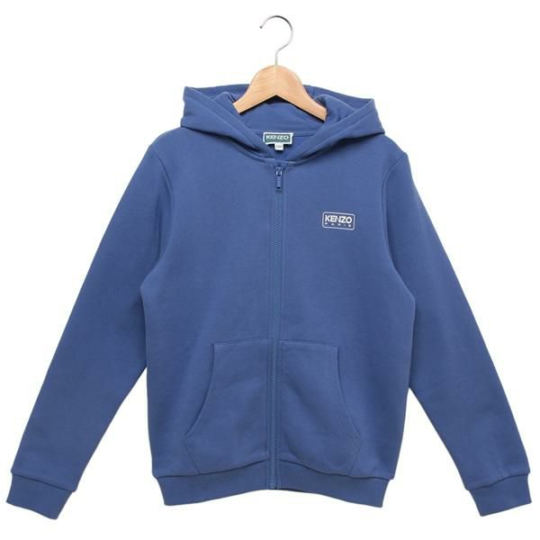 ケンゾー パーカー フーディー 子供服 ブルー キッズ KENZO K60811 780 14A