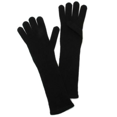 MAX MARA Mmjock グローブ マックスマーラ 手袋 エムエムジョック ブラック レディース Max