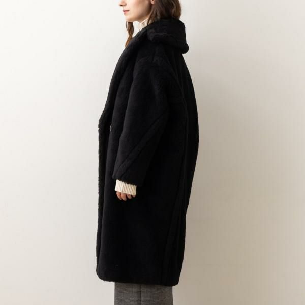アウターその他 Max Mara 2421016042600 マックスマーラ コート テッドガール ブラック レディース Max