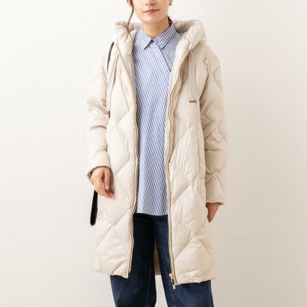 マックスマーラ ダウンジャケット コート トレフェ THE CUBE ホワイト レディース Max Mara 2429496075600 081 36 マックスマーラ ダウンジャケット コート トレフェ THE CUBE ホワイト レディース Max Mara 2429496075600 081 36