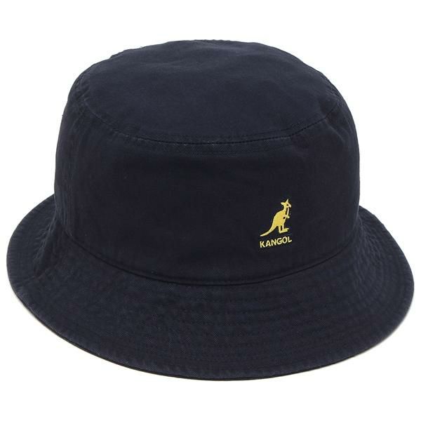 カンゴール 帽子 ウォッシュドバケット バケットハット ネイビー メンズ レディース ユニセックス KANGOL WASHED BUCKET K4224HT NAVY 2024秋冬新作